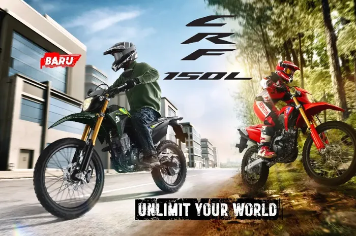 Cocok Buat Babat Alas, Cicilan Motor Trail Honda CRF150L Per Bulan Cuma Segini